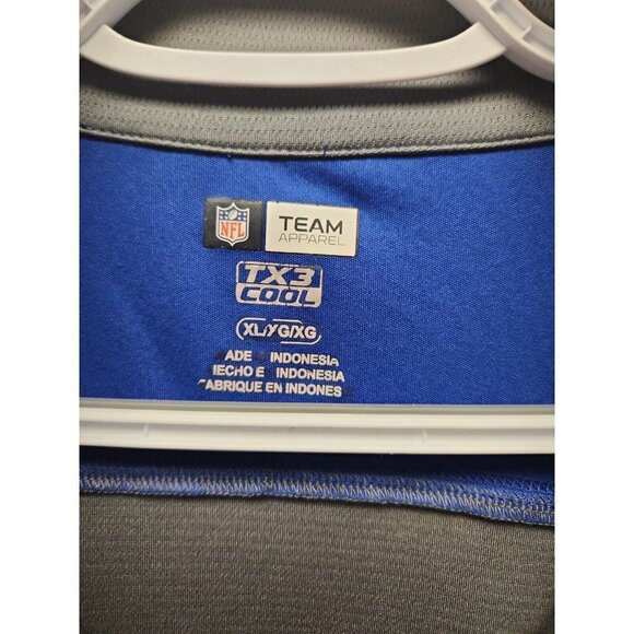 Bufflao Bills NFL Team Apparel Womens Size XL TX3 Cool Long Sleeved Zipper Shirt - Picture 2 of 5